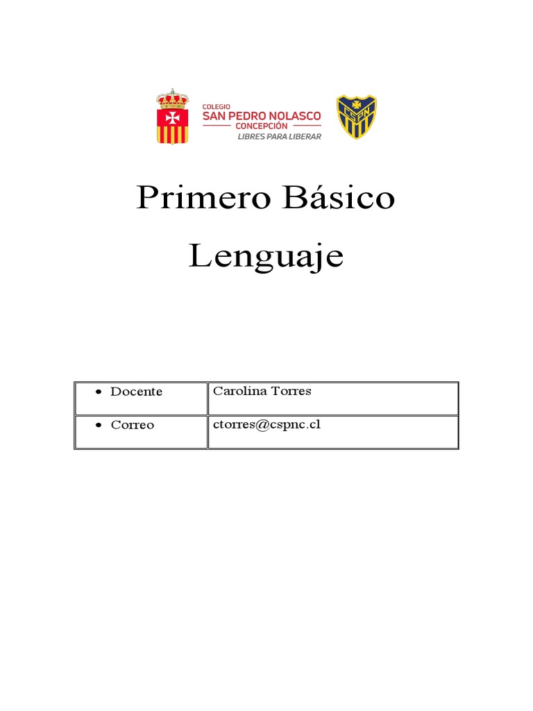 Aprendizaje para Primero Básico | PDF | Artes del Lenguaje y Comunicación