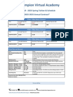 champion virtual academy 2022 - 2023 tuition schedule and annual contract policy - update on 6 7 2022  