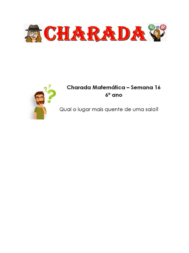 Charada 16 | PDF