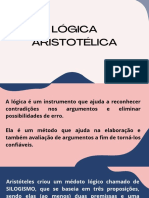 Lógica Aristotélica e Princípios Lógicos
