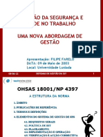 A Gestão Da Segurança e Saúde No Trabalho