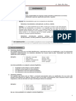 Razonamiento verbal: sinónimos y criterios de resolución