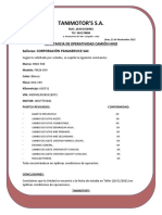 Certificado de Operatividad D6X-749 (22.11.2021)