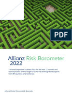 Allianz Risk Barometer 2022