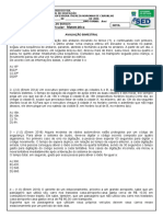 Avaliação Bimestral 2° ANO MATEMÁTICA