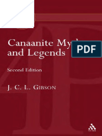 Canaanite Myths and Legends
