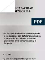 Discapacidad Sensorial