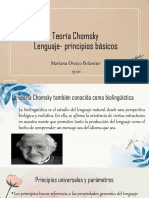Teoría Chomsky