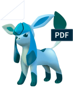 Personaje 3D (Glaceon) - Valentina Alvarez - Sección E