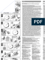 Manual de Instruções Bosch Sensixx'x DA20 TDA2024010 (Português - 2 Páginas)