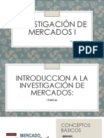 Investigación de Mercados I