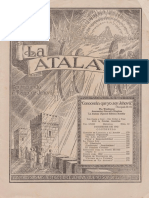 Revista La Atalaya, Diciembre de 1942