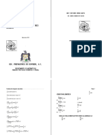 Formulario Calculo