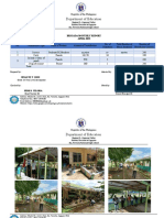 Department of Education: Brigada Monthly Report APRIL 2022