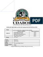 Trabajo de Investigacion - Salud Mental