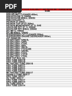HS - Kode Tipe Motor Honda | PDF