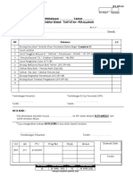 JPS - SPP-03 Senarai Semak Dokumen TNT - Perjalanan