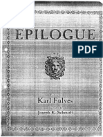 Karl Fulves - Epilogue