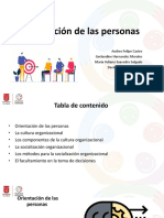 Orientación de Las Personas