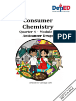 Consumer Chemistry: Quarter 4 - Module 4: Anticancer Drugs