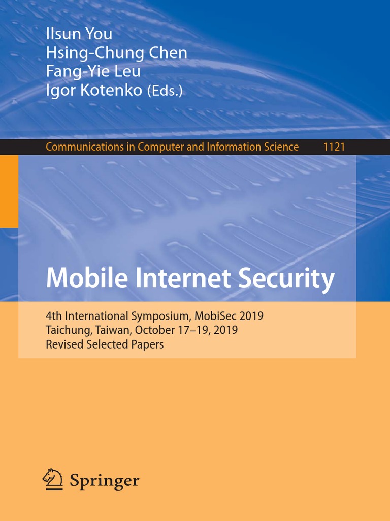 Mobile Internet Security | PDF | Internet Of Things | Computer Network