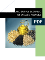 Demand and Supply Scenario of Oilseed and Oils