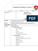 Persiapan Emergency Trolly Ok