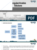 Materi Ajar Pengujian Dan Basis Data Batubara