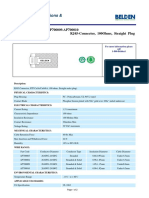 Ap700003.ap700004.ap700009.ap700010 RJ45 Belden Cat 6 STP