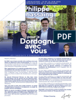 Programme de Philippe Chassaing, député sortant