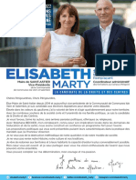 Programme D'elisabeth Marty
