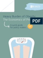 Heavy Burden of Obesity:: The Economics of Prevention