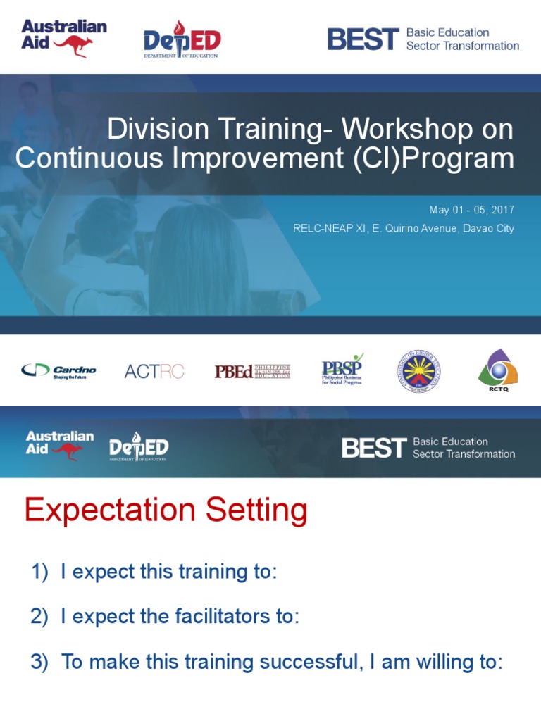 CI School Training Manual v2 | PDF