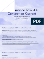 Performance Task 4.4 - Convection Current