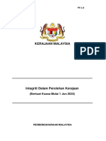 Kerajaan Malaysia: (Berkuat Kuasa Mulai 1 Jun 2022)