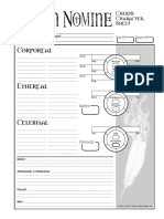 In No Mine Angel Cherub Char Sheet