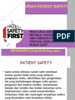 Materi Pelatihan Pasien Safety. Parti