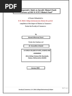 A Comparative Study On Specific Mutual Funds Schemes of SBI & ICICI Mutual Fund