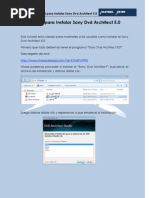 Download Tutorial Para Instalar Sony Dvd Architect 50 by Cristian Camilo Cantillo Zuluaga SN57765248 doc pdf