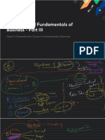 Evolution and Fundamentals of Business Part