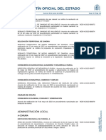 Boletín Oficial del Estado notificaciones procedimientos