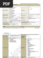 JSA For Fabrication Work