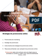 Cybermarketing: - Strategia de Promovare in Mediul Online