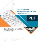 Civil Aviation Advisory Publication CAAP 234-1 (2.1) : Guidelines For Aircraft Fuel Requirements