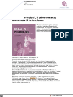 Paralleli Pericolosi: Il Primo Romanzo Femminista Di Fantascienza - Vivere Urbino - It, 8 Giugno 2022