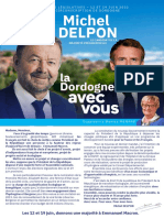 Programme du député sortant Michel Delpon