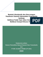 Naskah Akademik Dan Rancangan Peraturan Daerah Kabupaten Purwakarta Tentang Retribusi Parkir Tepi Jalan Umum Dan Retribusi Tempat Khusus Parkir