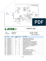 Parts List: Start Date End Date Code Description