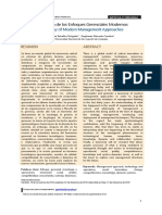 Taxonomía de Los Enfoques Gerenciales Modernos