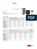 Air Filter Data Sheet - WT00037879
